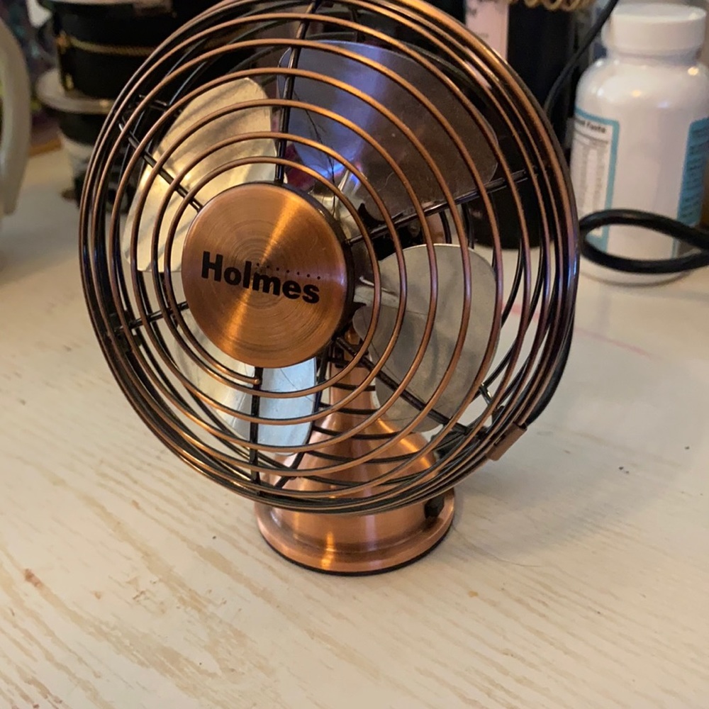 Bronze fan